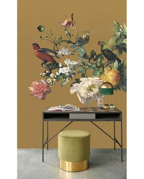 MUSEUM 307403 - Yellow wallpaper by Eijffinger - view 2