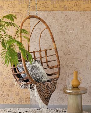 OASIS 317314 - Yellow wallpaper by Eijffinger - view 2