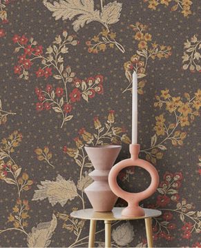 POSY 316083 - Brown wallpaper by Eijffinger - view 2