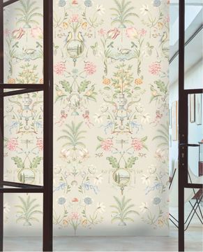 PIP STUDIO 6 333165 - White wallpaper by Eijffinger - view 2