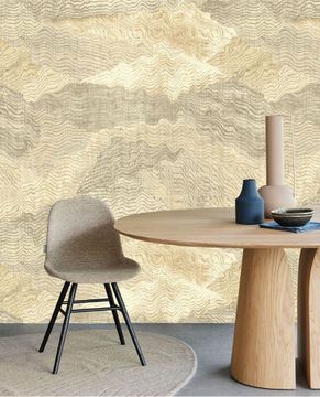 FESTIVAL 333561 - Beige wallpaper by Eijffinger - view 2