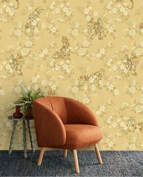 FESTIVAL 333550 - Beige wallpaper by Eijffinger - view 2