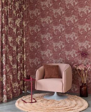 GROOVY 340544 - Red wallpaper by Eijffinger - view 2