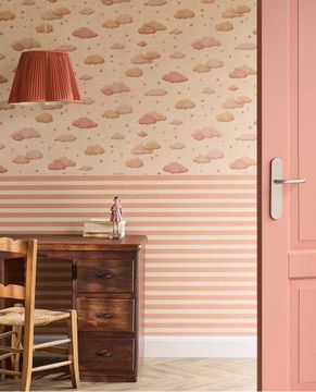 TINY TREASURES 363162 - Orange wallpaper by Eijffinger - view 2