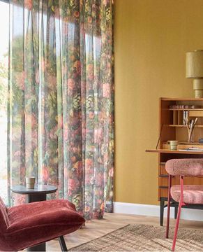 MAGNIFIQUE 351224 - Yellow wallpaper by Eijffinger - view 2