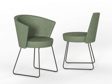 Vivaldi Chair Sled by Ambiance Italia - view 3