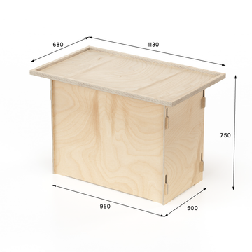 Play - display table by Esposit - view 8