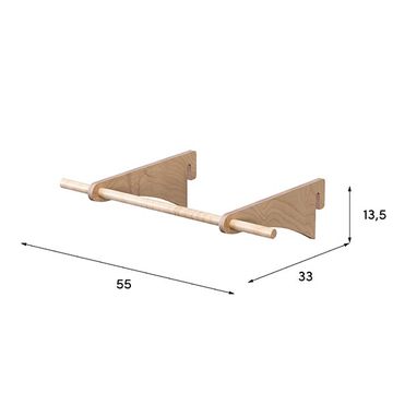 Kit bar L.55 cm for Wally displays by Esposit - view 2