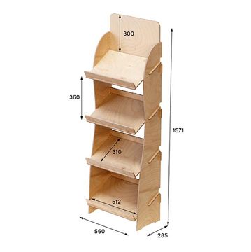 I tilt - floor display by Esposit - view 5