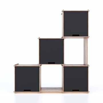 Checkmate X4 - Blackboard - display shelving by Esposit - view 2