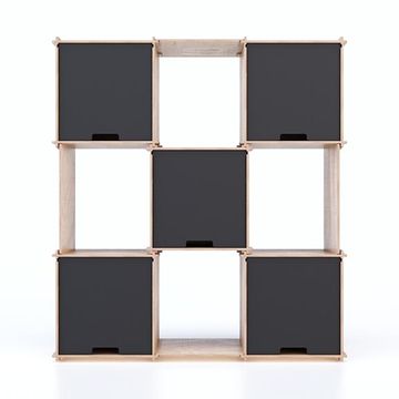 Checkmate X5 - Blackboard - display shelving by Esposit - view 2
