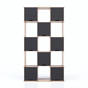 Checkmate X8 - Blackboard - display shelving by Esposit - view 2