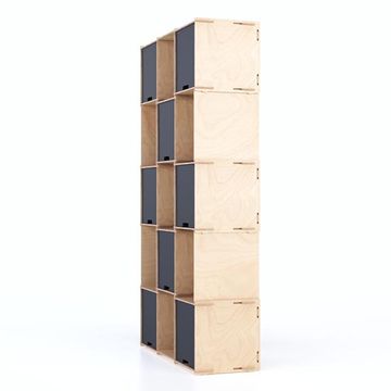 Checkmate X8 - Blackboard - display shelving by Esposit - view 7