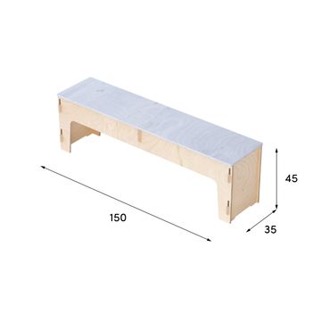 Samba - bench by Esposit - view 8