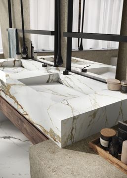 Marble Eternal Gold A by Florim - view 3