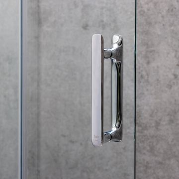 ILI Slider Door with Frameless Side Panel by Flair Showers - view 9
