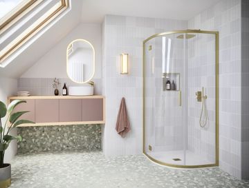 ILI Hinged Quadrant by Flair Showers - view 2