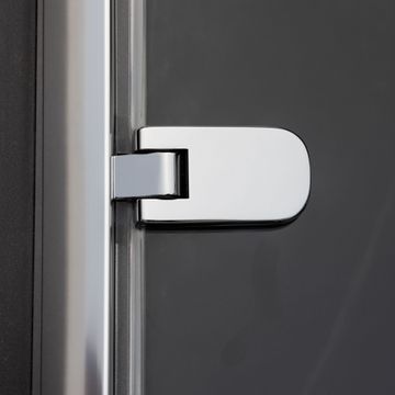 ORO Hinge Door with Side Panel by Flair Showers - view 9