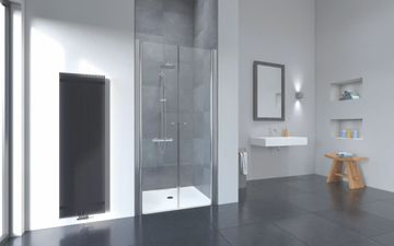 FLAIR FRAMELESS Flair Frameless Saloon Door by Flair Showers - view 3