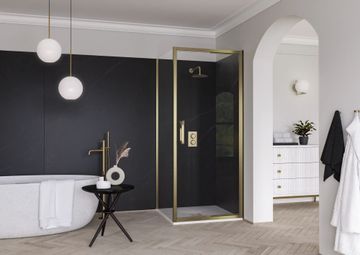 ETO Infold Door with Side Panel by Flair Showers - view 4