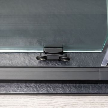 ETO Sliding Door with Frameless Side Panel by Flair Showers - view 6