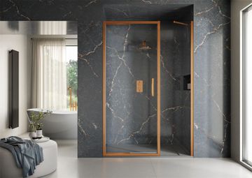 ETO Infold Door with Inline Panel by Flair Showers - view 5