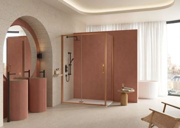 ETO Sliding Door with Side Panel by Flair Showers - view 6