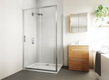VERVE PRO Slider with Side Panel by Flair Showers - view 2