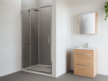 VERVE PRO Triple Panel with Side Panel by Flair Showers - view 2