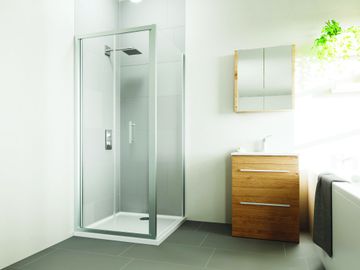 VERVE PRO Bifold Door with Side Panel by Flair Showers - view 4