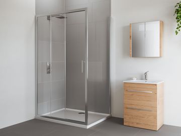 VERVE PRO Triple Panel with Side Panel by Flair Showers - view 3