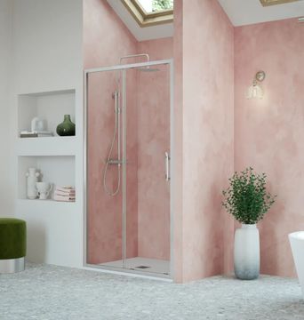 ETO Sliding Door with Inline Panel by Flair Showers - view 5