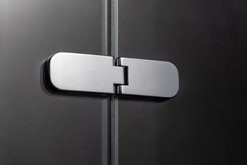 ORO Hinge Door with Side Panel by Flair Showers - view 4