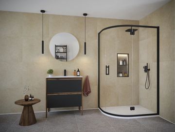ILI Hinged Offset Quadrant by Flair Showers - view 4