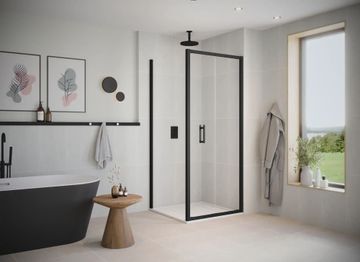 ILI Bifold Door with Side Panel by Flair Showers - view 9