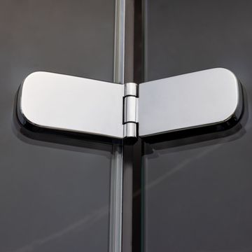 ORO Bifold Door with Side Panel by Flair Showers - view 9