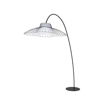 LMP CURVY - Metal floor lamp by Flam & Luce - view 4