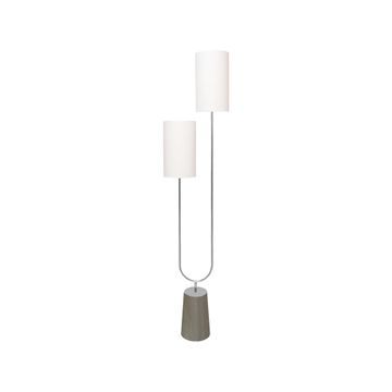 LMP DIAPASON - Metal floor lamp by Flam & Luce - view 2