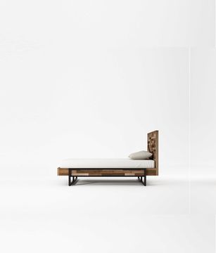 Carv'n in Black Single Size Bed by KARPENTER - view 4