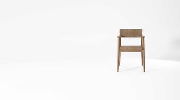 Armchair w Leather by KARPENTER - view 4