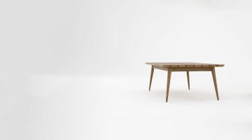 Vintage Outdoor Rectangular Coffee Table 120 by KARPENTER - view 8