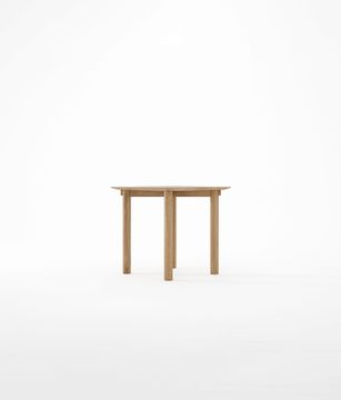 Tenon Square Dining Table 80 by KARPENTER - view 2
