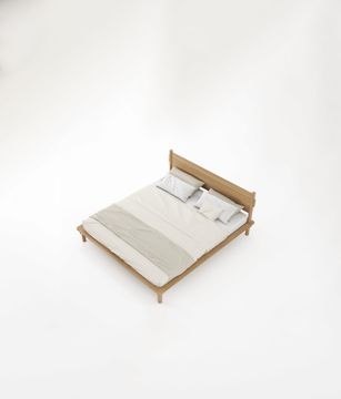 Tenon King Size Bed Headboard by KARPENTER - view 3