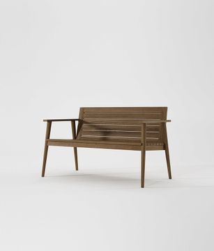 Vintage Outdoor Sofa 2 Seaters by KARPENTER - view 2