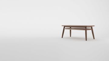 Twist Rectangular Coffee Table 100 by KARPENTER - view 5