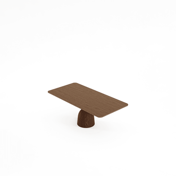 Staccato Rectangular Coffee Table Amber Cocoa by KARPENTER - view 3