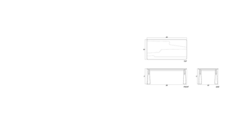 Staccato Rectangular Dining Table 200 Kuro Wenge by KARPENTER - view 8