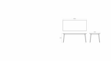 Vintage Rectangular Dining Table 200x90 by KARPENTER - view 6