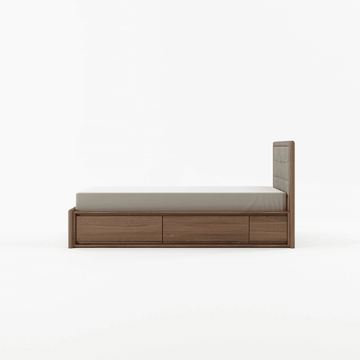 Circa17 Single Size Bed Fabric Headbroad by KARPENTER - view 3