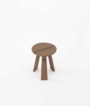 East Round Stool by KARPENTER - view 2